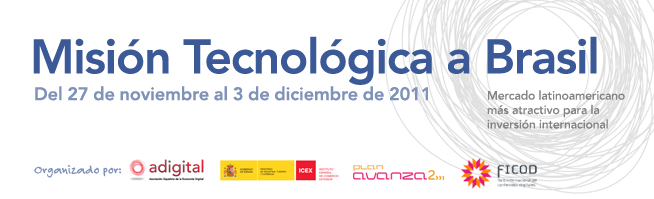 Misi&oacute;n Tecnol&oacute;gica a Brasil  (adigital, ICEX y Red.es) - Organizada por adigital