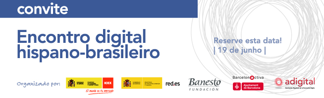 Encontro digital hispano-brasileiro. CONVITE