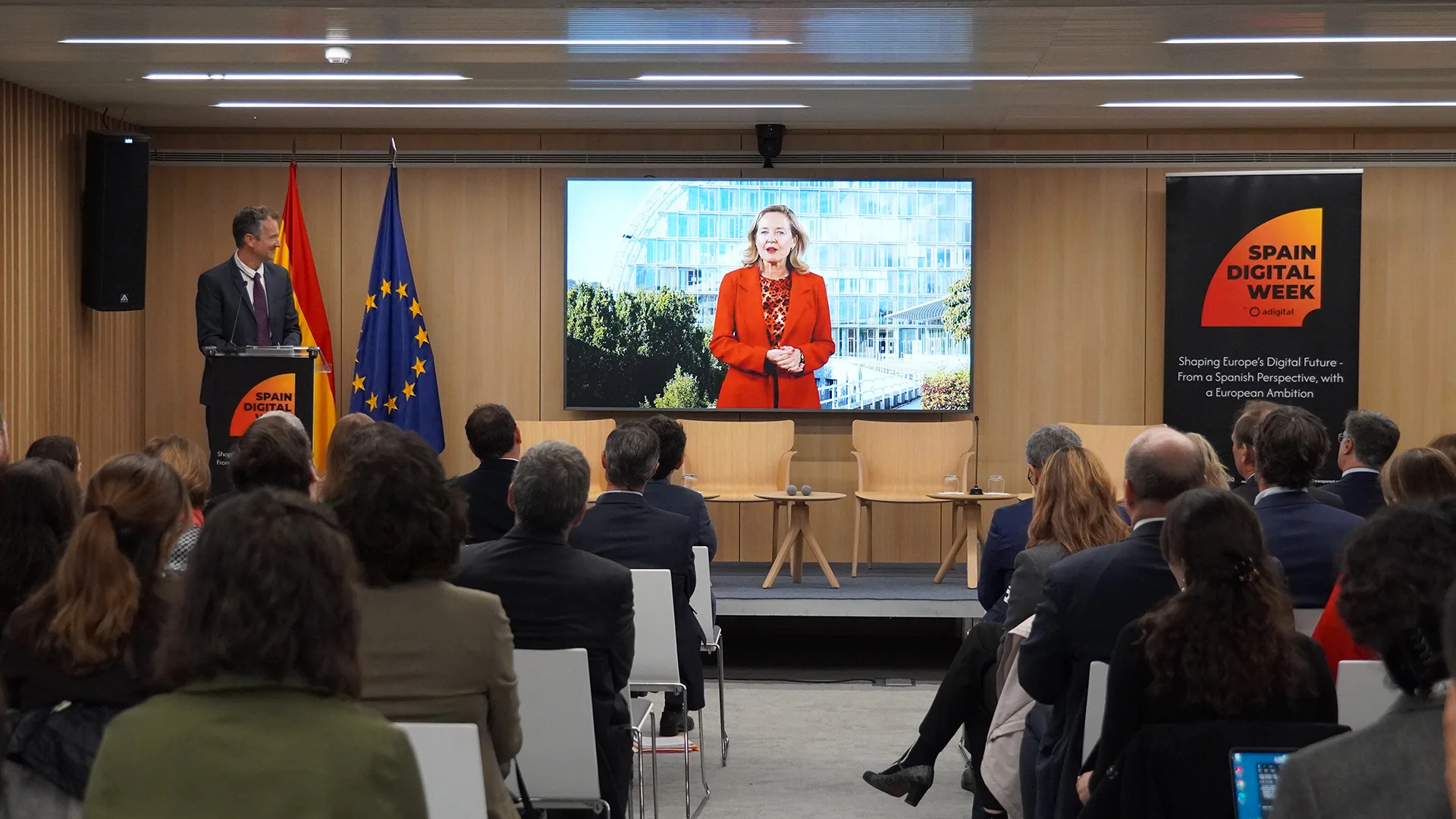 Adigital lleva la agenda digital española a Bruselas y reúne a altos cargos institucionales y empresas durante Spain Digital Week