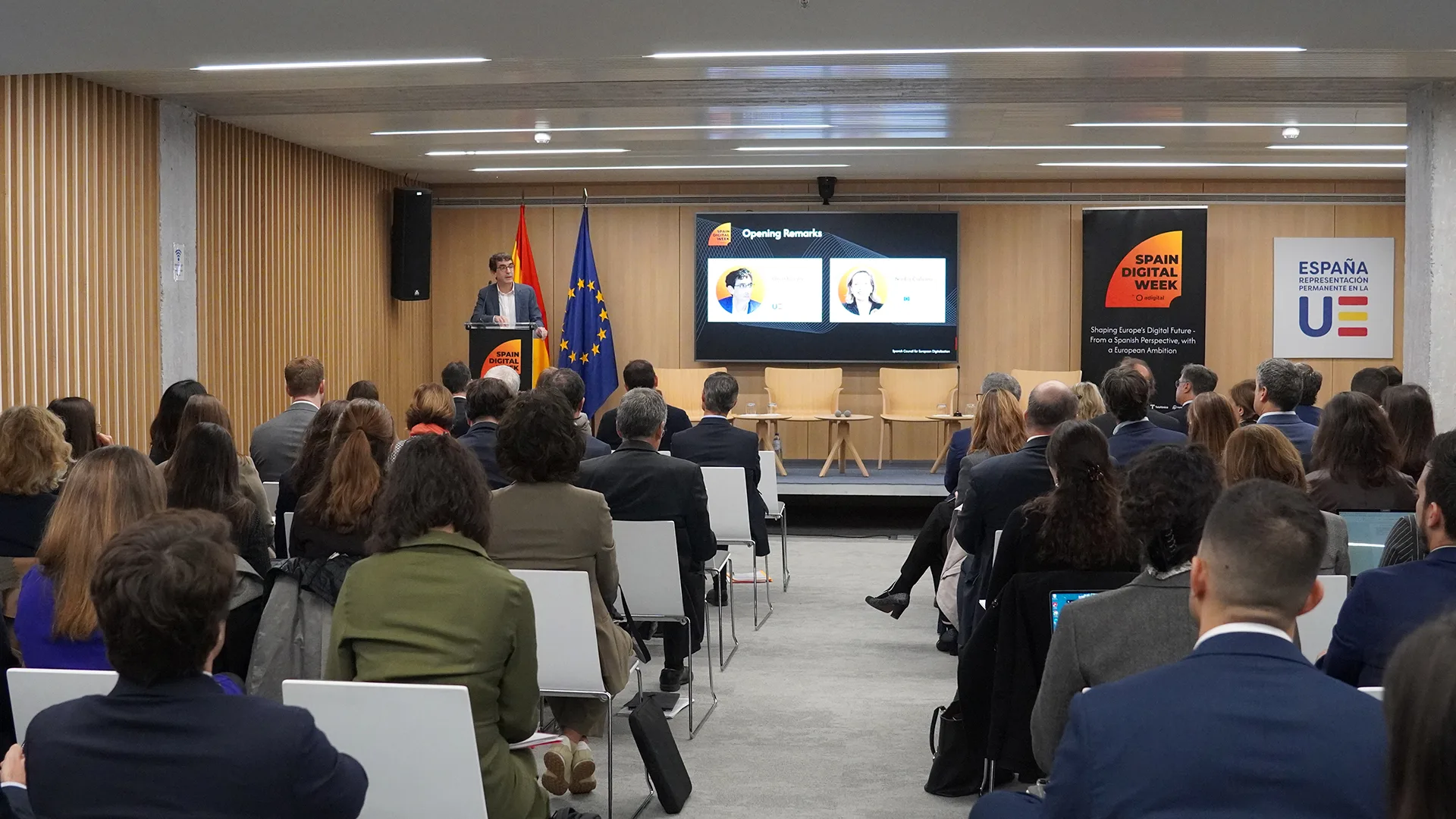 Adigital lleva la agenda digital española a Bruselas y reúne a altos cargos institucionales y empresas durante Spain Digital Week