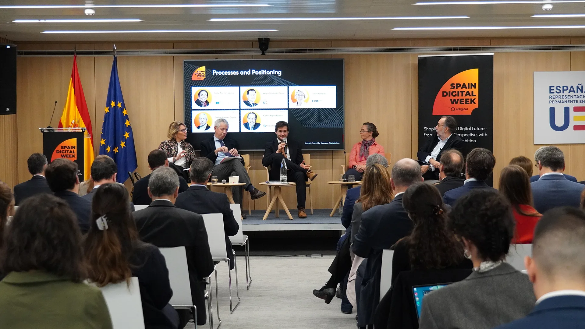 Adigital lleva la agenda digital española a Bruselas y reúne a altos cargos institucionales y empresas durante Spain Digital Week