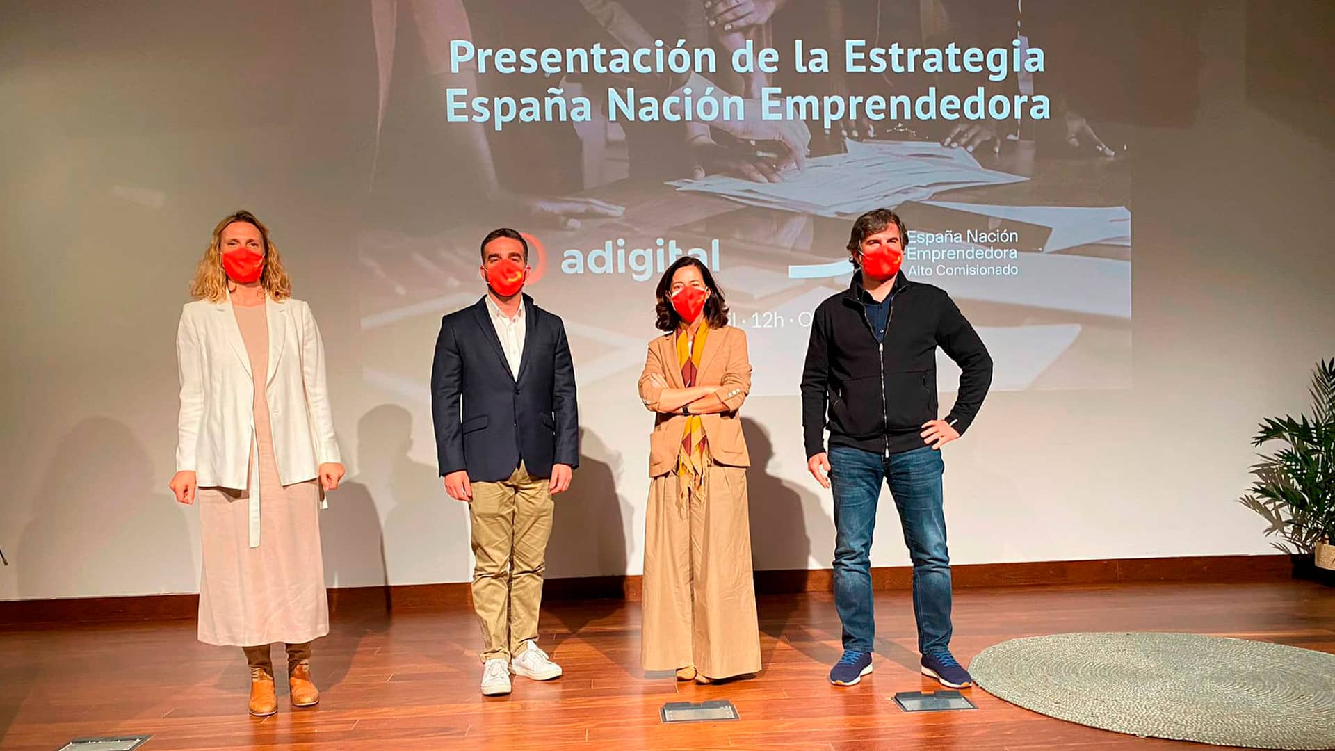El Alto Comisionado presenta la Estrategia España Nación Emprendedora en Adigital
