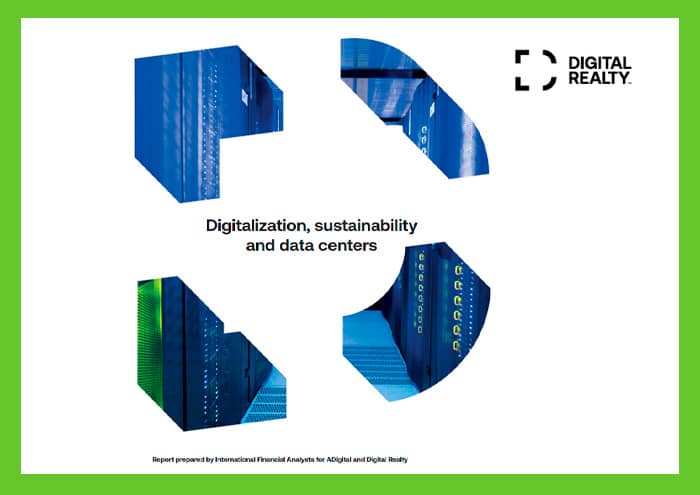 Digitalization, sustainability and data centers