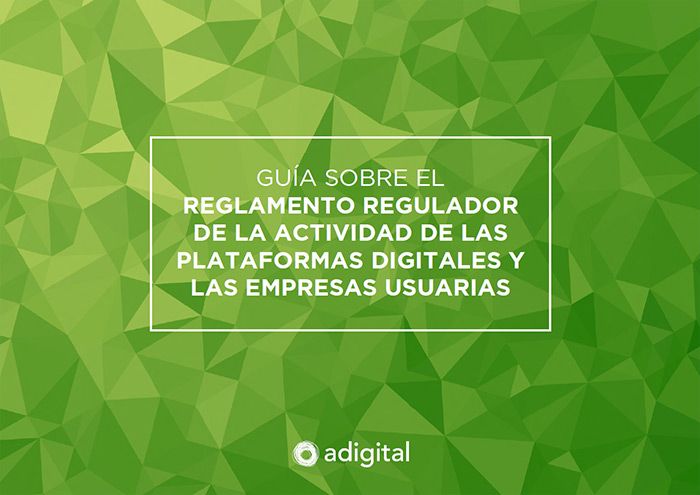 Guía sobre el Reglamento regulador de la actividad de las plataformas digitales y las empresas usuarias P2B